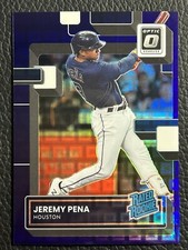 1/1 Misprint Jeremy Pena 2022 Optic FOTL Purple Pandora Rated Rookie Houston /99
