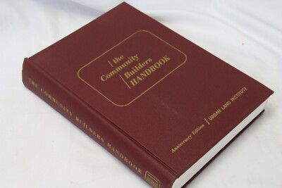 Community Builders Handbook 1968 Hardcover Anniversary Edition 1968