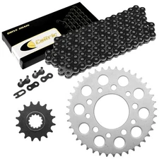 Black Drive Chain And Sprocket Kit for Honda VF750C Magna 750 1994-2004