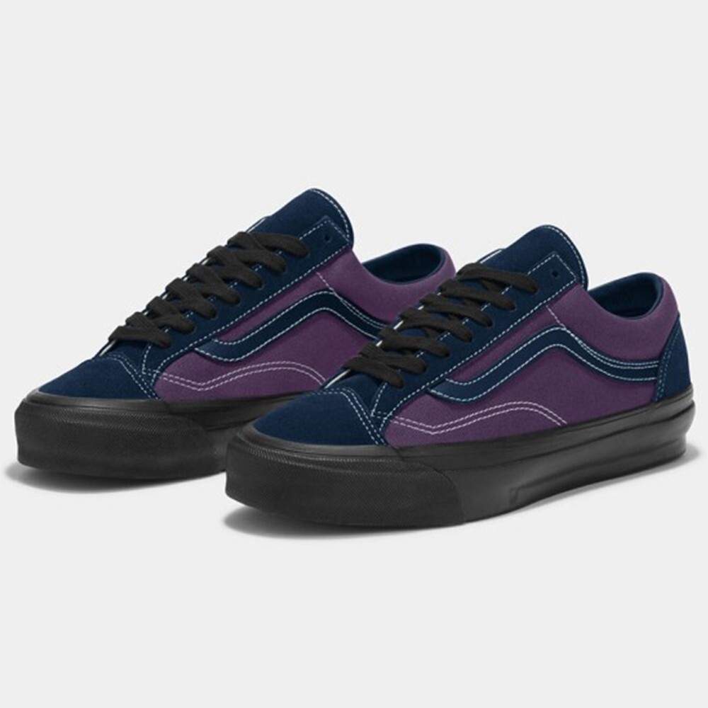【VANS】 ★ Premium Old Skool 36 ★ Orange & Purple Vans Classic Old Skool “Mix and Match” Mens 7 Blue Purple