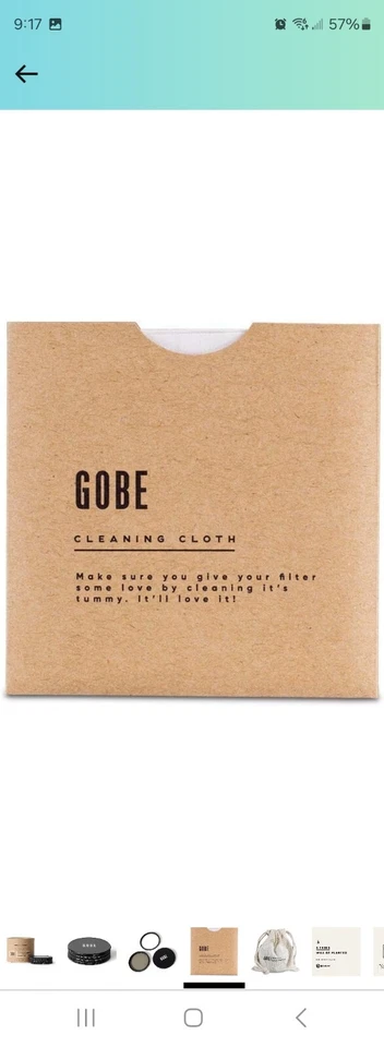 Gobe 77mm UV + Circular Polarizing (CPL) Lens Filter Kit (1Peak).          59 - Image 4 of 4