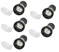 91513 5 StüCk Schuko Kupplung 16A 250V Gummi DurchfüHrung Schutzkontakt IP44