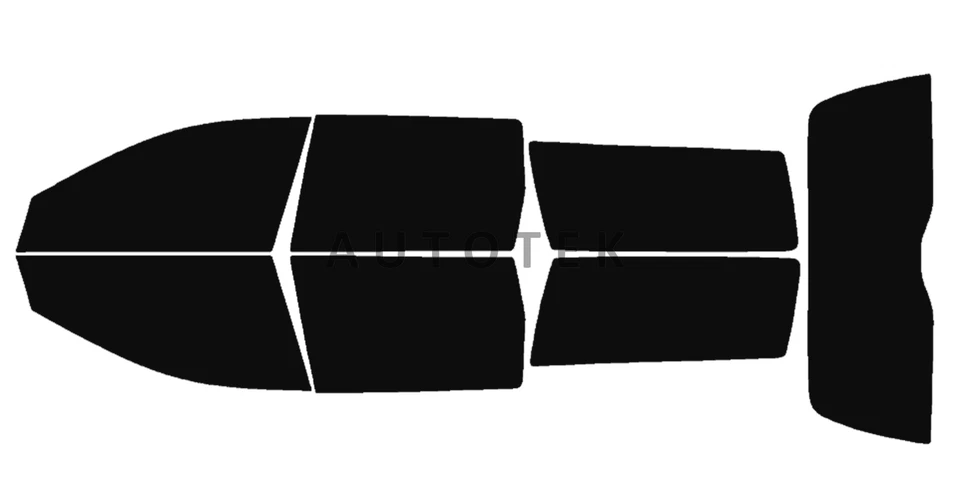 Película precortada para todos los lados + ventana trasera cualquier tono % para Volvo XC70 2003-2007 Foto 3 de 4
