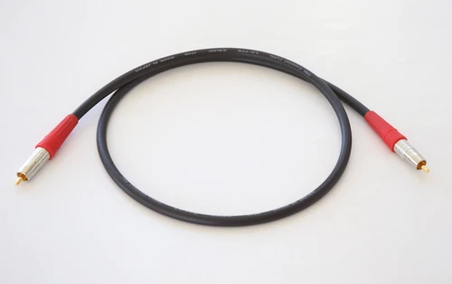 Canare LV-77S 75ohm RCA to RCA Cable, High-End Audiophile SPDIF Interconnect