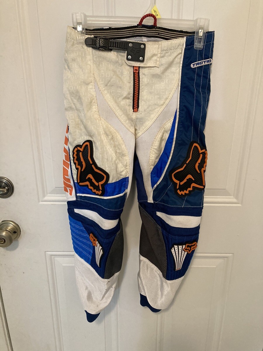 Vintage 2003 Fox Racing Tactic Motocross Pants Youth 10/26