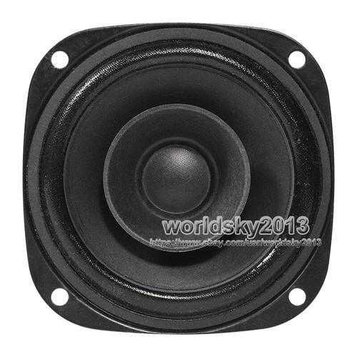 2pcs 3" inch 4Ohm 4Ω 60W Full Range Audio Speaker Woofer Stereo Loudspeaker - Picture 5 of 7