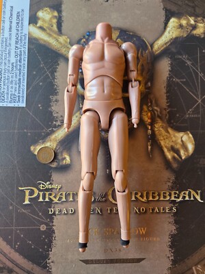 Hot Toys POTC DMTNT Jack Sparrow DX38 Nude Slim Body lose Maßstab 1:6