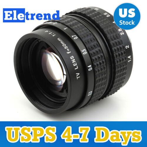 r Vintage Cosmicar Pentax F2.8/50mm M25 Japan Lens C-mount C35001 