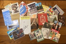 Junk Journal Lot 20 Antique Vintage Paper Ephemera Greeting, Postcards As Is