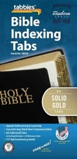 Tabbies Bible Indexing Tabs - 80 Solid Gold Tabs