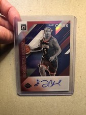 2019-20 Donruss Optic Signature Series Holo Prizm Gary Clark Rockets AUTO