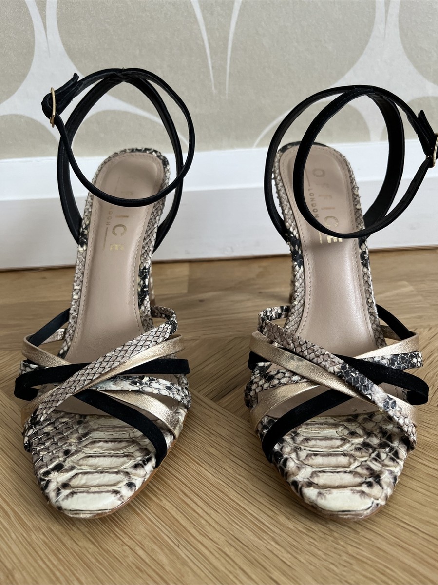 Strappy Sandals Office Gold Sandals Soleil Braided Strappy Ankle