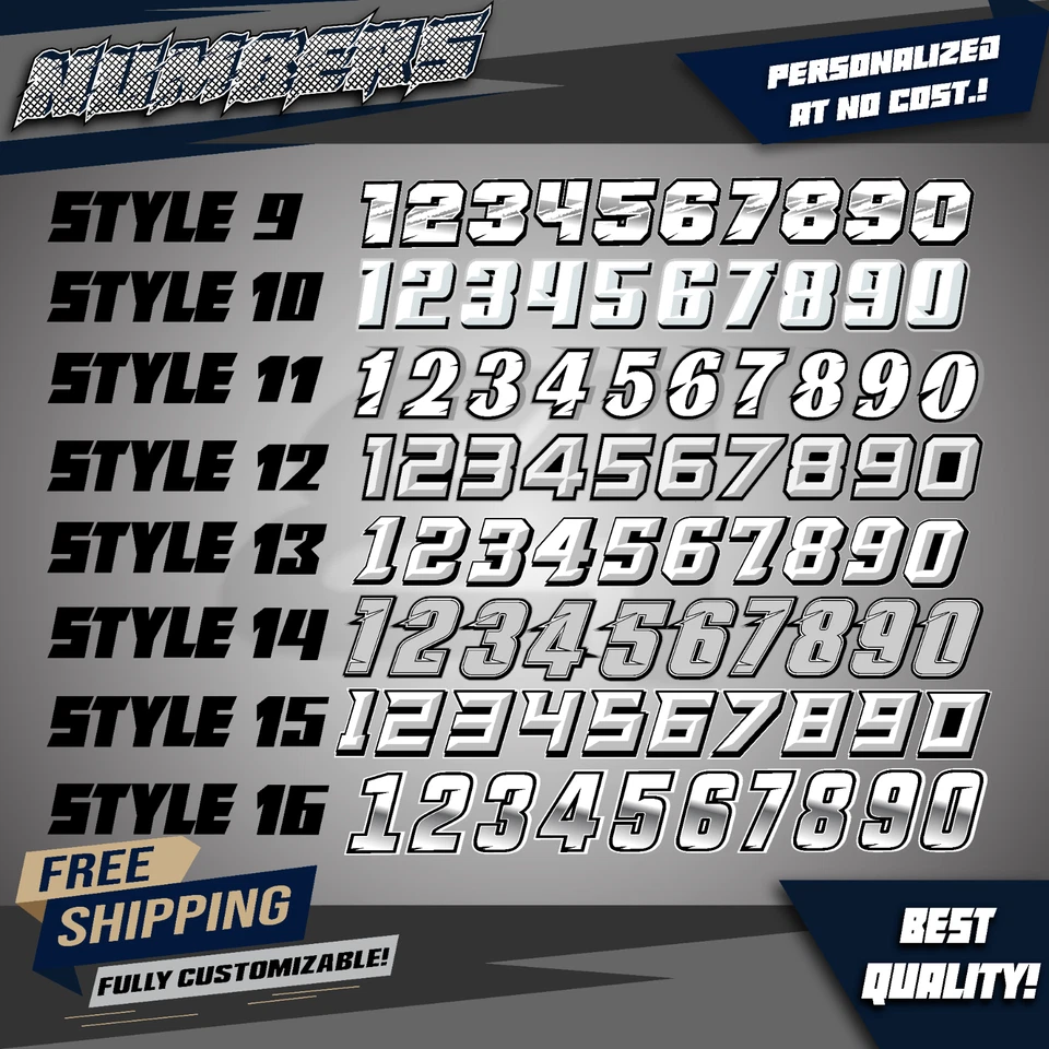 Kit de gráficos Suzuki LTZ400 2003-2008 - Juego de calcomanías adhesivas personalizadas para ATV Foto 4 de 4