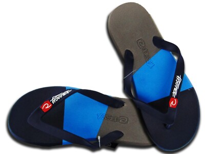 NWT SUMMER SOFT CASUAL TRICOLOR FLIP FLOPS SANDALS IN-OUTDOOR MEN'S BEACH SHOES