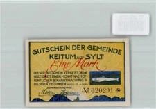10256215 - 2280 Keitum Notgeld Fisch Spinnrad