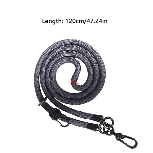 Cordon de téléphone portable corde épaisse 10 mm téléphone bandoulière cou support avec entretoise voyage - Photo 2 sur 9