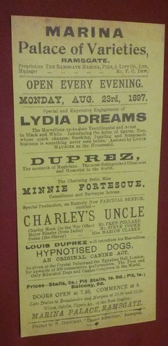 VICTORIAN FIGHT POSTER, LAMBETH WALK, LAMBETH SCHOOL OF ARMS, *(Repro Souvenir) - Picture 5 of 12