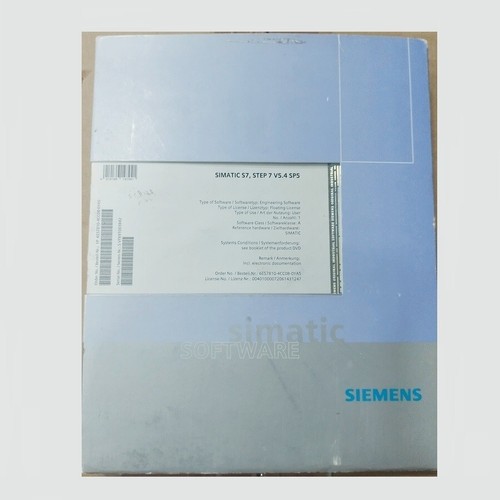 ▀▄▀▄▀ SIEMENS STEP 7 V5.4 SP5 - 6ES7810-4CC08-0YA5 - 6ES7 810-4CC08-0YA5 - Picture 1 of 3