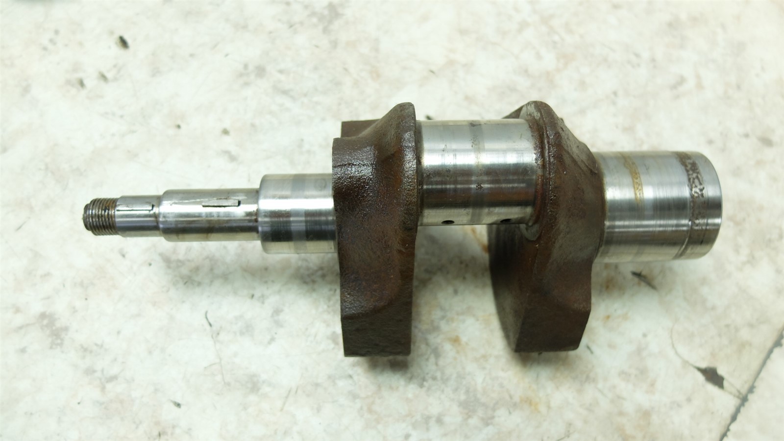 72 Moto Guzzi Eldorado 850 engine crank shaft crankshaft