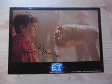 Henry Thomas autograph signed A4 lobby card "E.T."