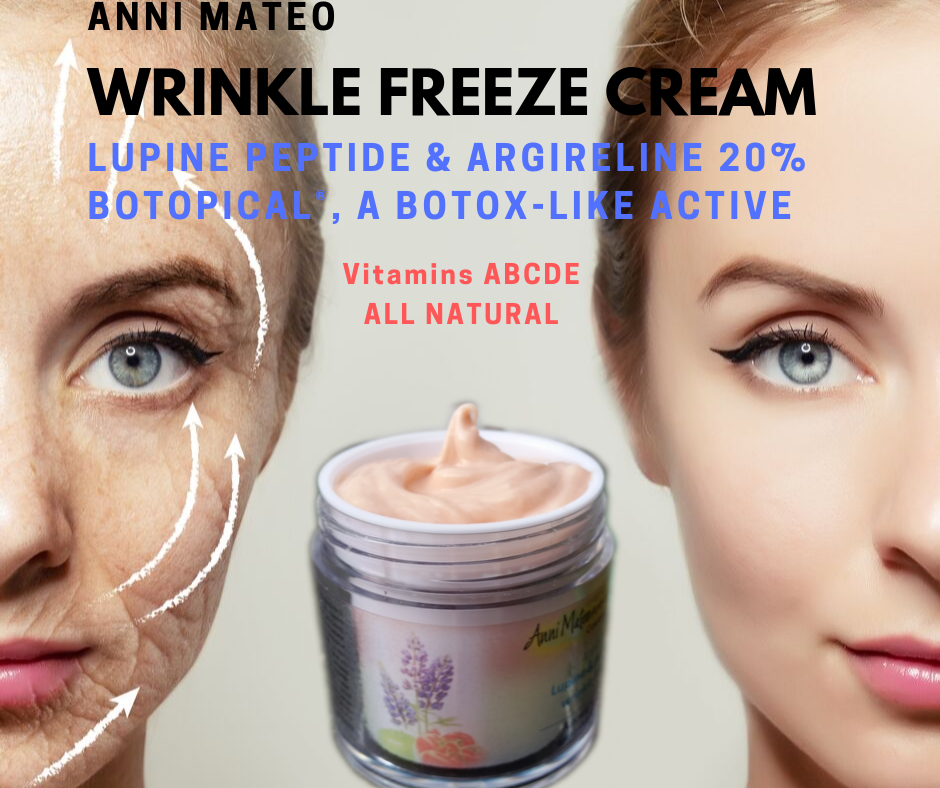 Lupine peptide & Apple Botopical wrinkle freeze cream 20 Argireline