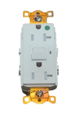  Hubbell SNAPGFTW83W Hospital Grade GFCI Receptacle 20A 125V 5-20R ~ 1 Unit 