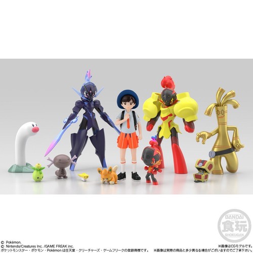 Pokemon Scale World Paldea Gimmighoul Gholdengo 1/20 Figure Unopened Genuine - Picture 9 of 22