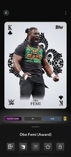 Topps WWE SLAM *DIGITAL* - WrestleMania White All Kings Set & Oba Femi Award