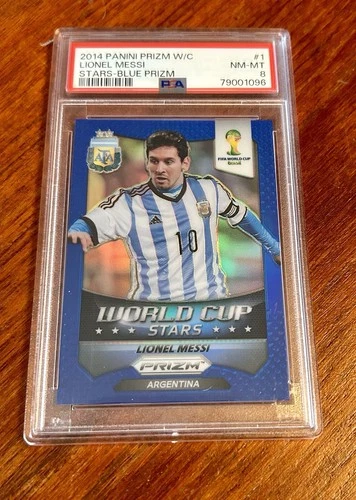 2014 Panini Prizm World Cup - Stars Lionel Messi #1 Blue Prizm /199