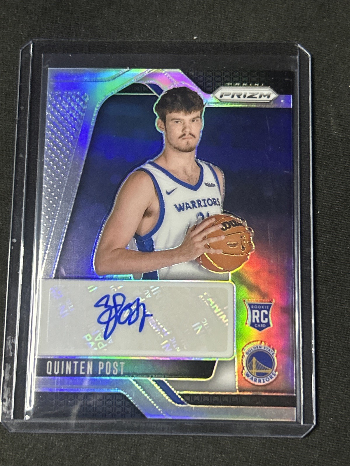 🔥Quinten Post 2024-25 Panini Prizm Rookie Signatures Silver Prizm Warriors🔥