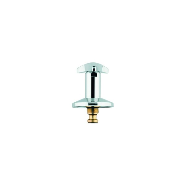 "Grohe Oberteil 11502 FüR Up-Ventile Trecorn Griff Markierung Rot 1/2\" Chrom"-image