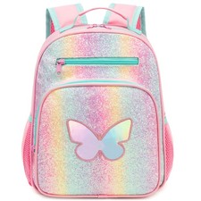 Backpack for Girls 2-4,Preschool Kindergarten Butterfly Backpacks,Small Backp...