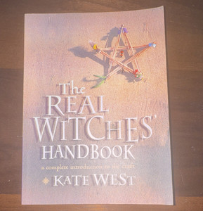 Kate West The Real Witches' Handbook Paperback Wicca & Paganism