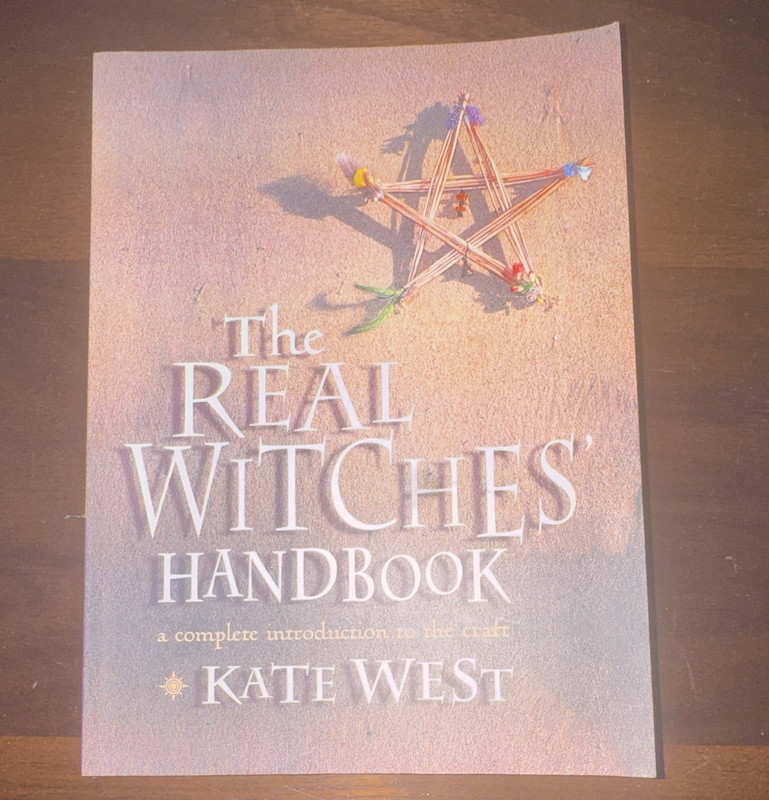 Kate West The Real Witches' Handbook Paperback Wicca & Paganism