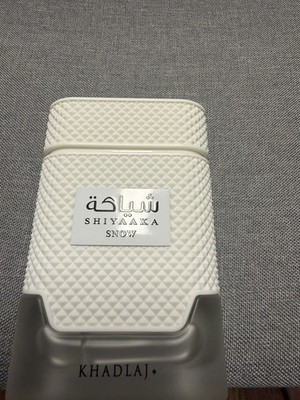 KHADLAJ SHIYAAKA SNOW EAU DE PARFUM SPRAY UNISEX 3.4 Oz / 100 ml BRAND NEW ITEM!