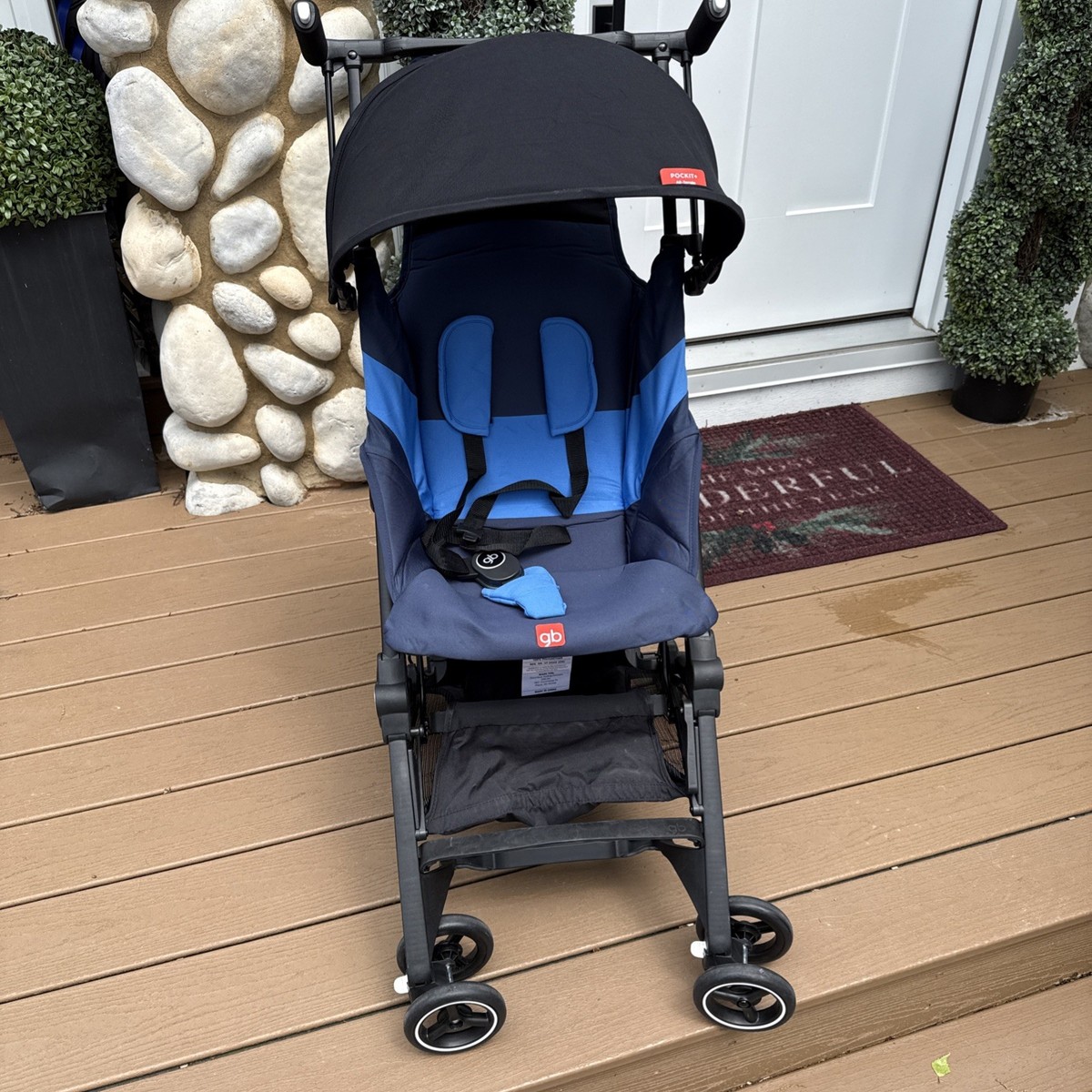 gb Pockit + All Terrain Ultra Compact Lightweight Travel Stroller