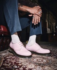 Dr Martens 1461 Iced Pink Solid Oxford Shoes Women Size 8 Made In Thailand