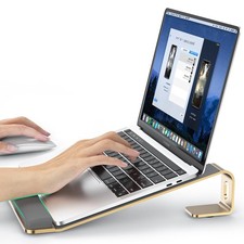 Laptop Stand for Desk, Laptop Stand with Wrist Support, Ergonomic Detachable ...
