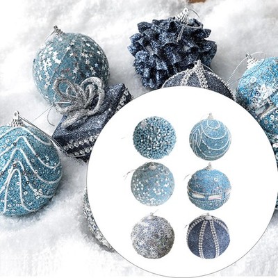 6 stück Weihnachten Ball Ornamente Weihnachten Decor für Party Hochzeit