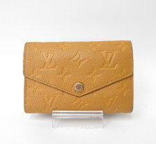 Authentic LOUIS VUITTON Empreinte Curieuse Compact Wallet F 47672