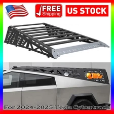 Heavy Steel Full-Frame Bed Rack Kit Roof Cargo Racks For 2024+ Tesla Cybertruck