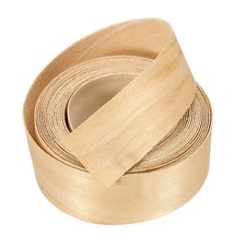 1"x10 ft Wood Edge Banding Pre-Glued Iron on Edging Strip Birch