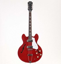 guitarra eléctrica Epiphone Casino Cherry Hollow P90 usada de Japón