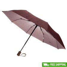 Automatic Compact Umbrella Ergonomic Handle UV Protection Lightweight Rain Gear