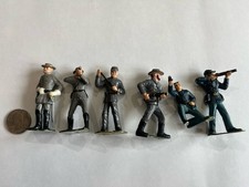 Vintage Marx 1970's Hard Plastic Warrior of the World Civil War Lot