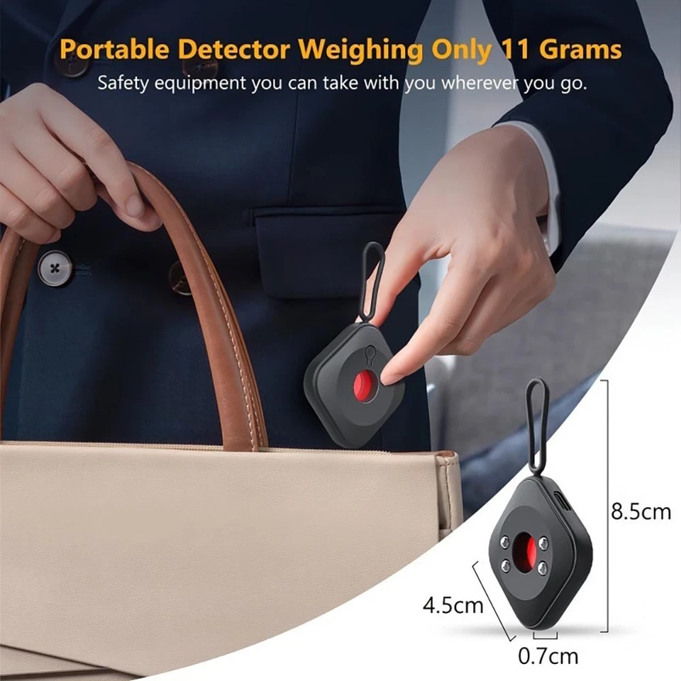 Easy-to-Carry Hidden Camera Detector – Spy Equipment for Hotels, Offices, Guests - Image 2 of 4