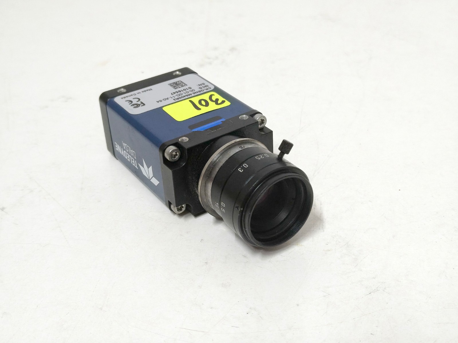 Teledyne Dalsa Genie CR-GEN0-M6400R3 CRGEN0M6400R3 Camera w/ Lens FAST SHIPPING!