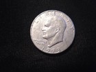 1973 Circulated Eisenhower Dollar Coin- No mint mark? — photo 3