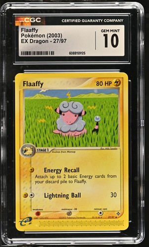 Flaaffy graded CGC 10 for sale on eBay
