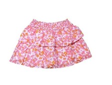 Vineyard Vines Girls Size Large 14 Pink Smocked Tiered Skirt NWT Floral Lined